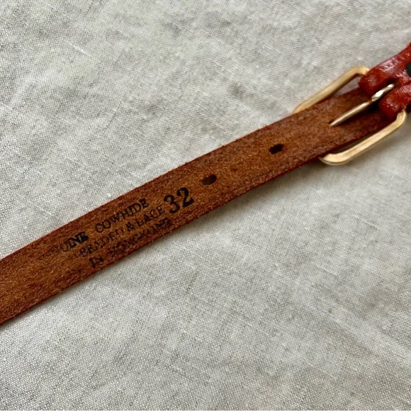 Vintage Beaded Skinny Belt - Picture 5 of 6